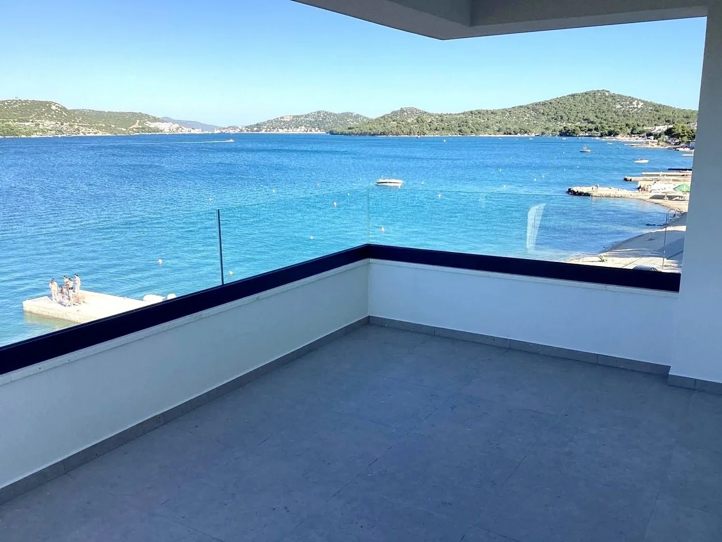 1 - vendita appartamento vista mare murter sebenico e tenin croazia