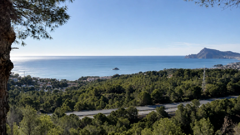 1 - vente terrain vue mer altea - costa blanca communauté valencienne espagne