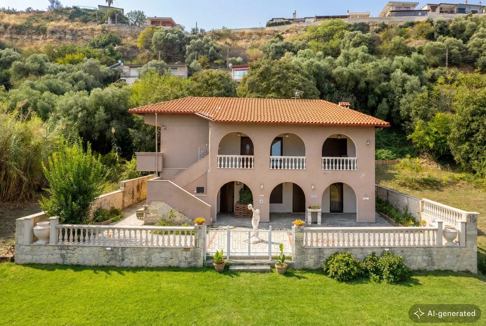 2 - vendita casa vista mare áfitos macedonia centrale grecia