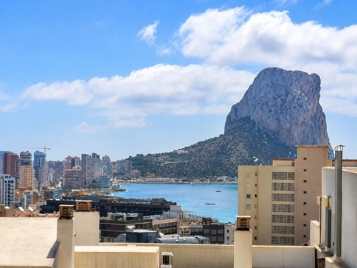1 - verkoop appartement uitzicht op zee calpe - costa blanca valencian community spanje