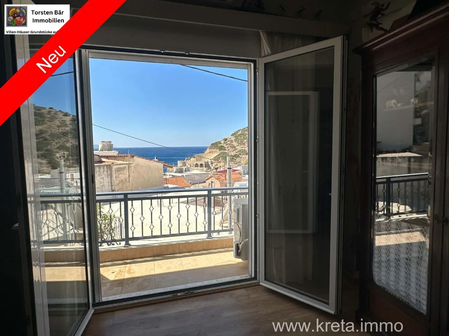 1 - verkoop huis uitzicht op zee agia galini crete griekenland