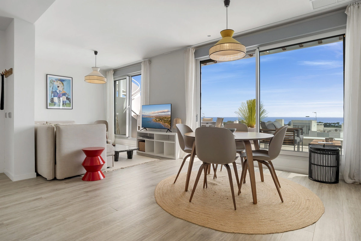 2 - sea view apartment for sale in cancelada - costa del sol andalusia spain