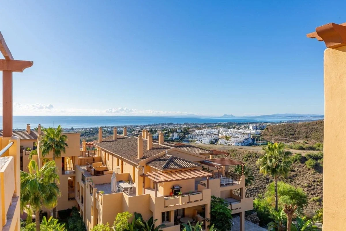 2 - verkoop appartement uitzicht op zee benahavis - costa del sol andalusië spanje