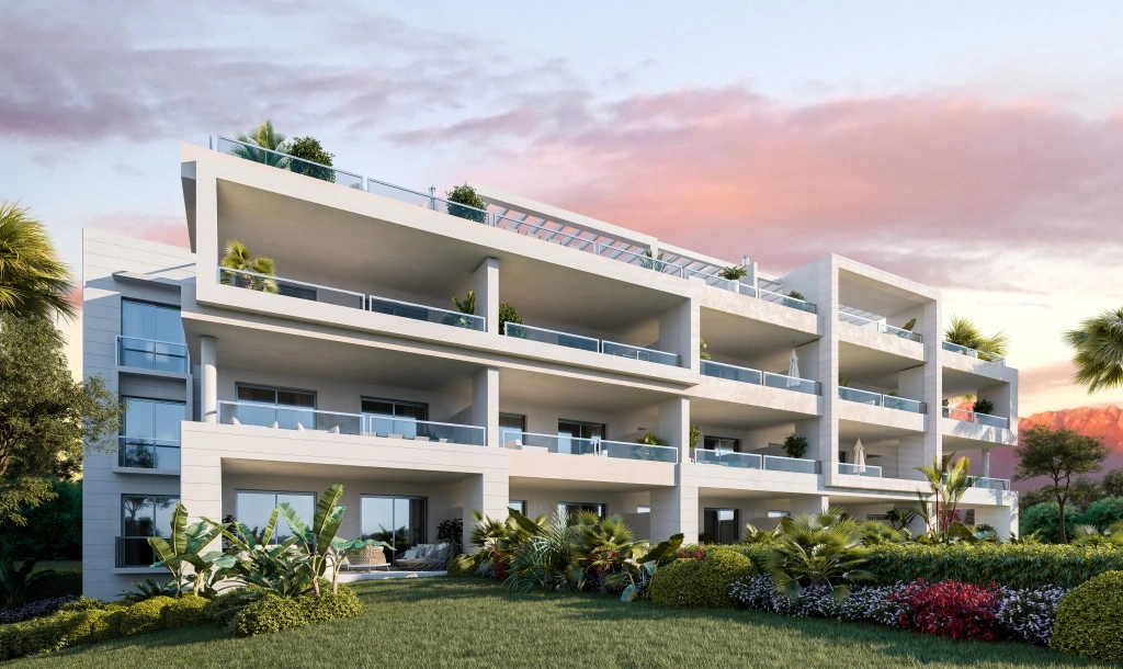 1 - продажа квартира вид моря la cala de mijas андалусия испания