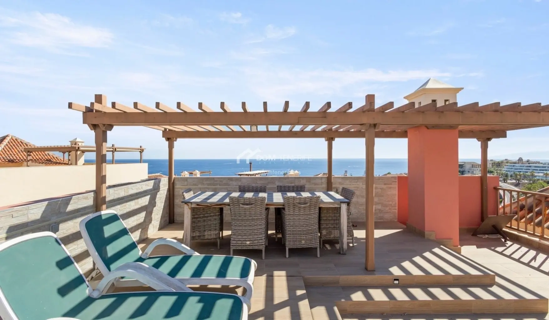1 - sea view apartment for sale in adeje tenerife - canary islands spain