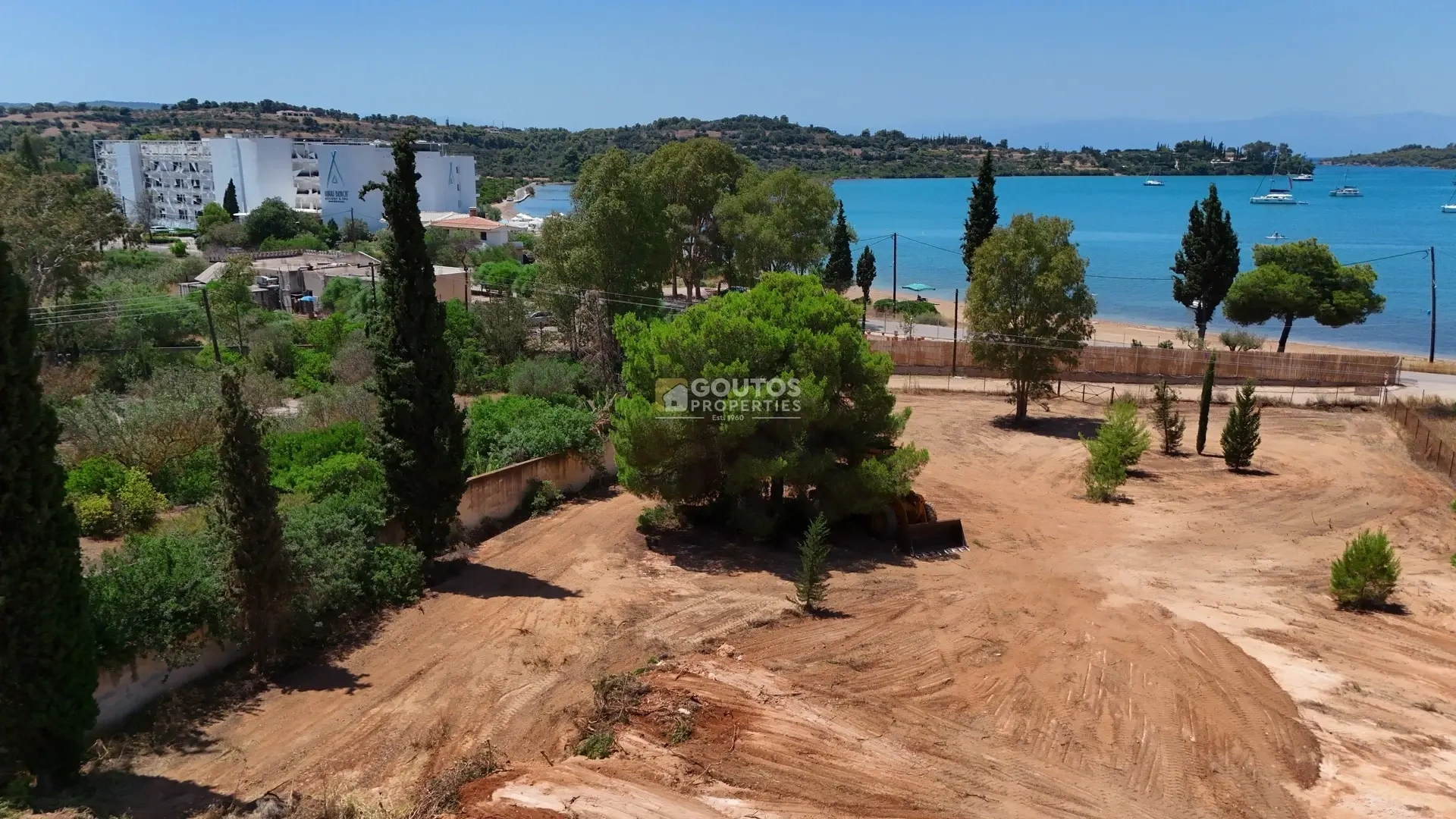 2 - venta terreno vista al mar porto cheli peloponeso grecia