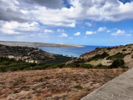 1 - sea view plot of land for sale in petrás crete greece