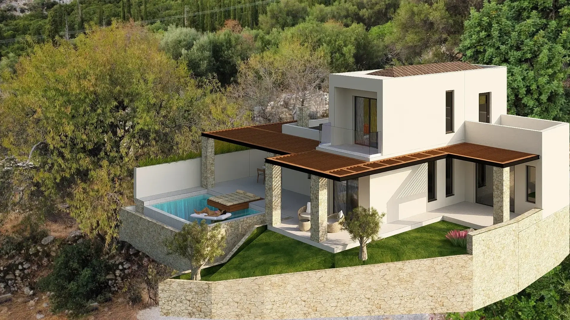 1 - vendita casa vista mare kefalonia isole ioniche grecia