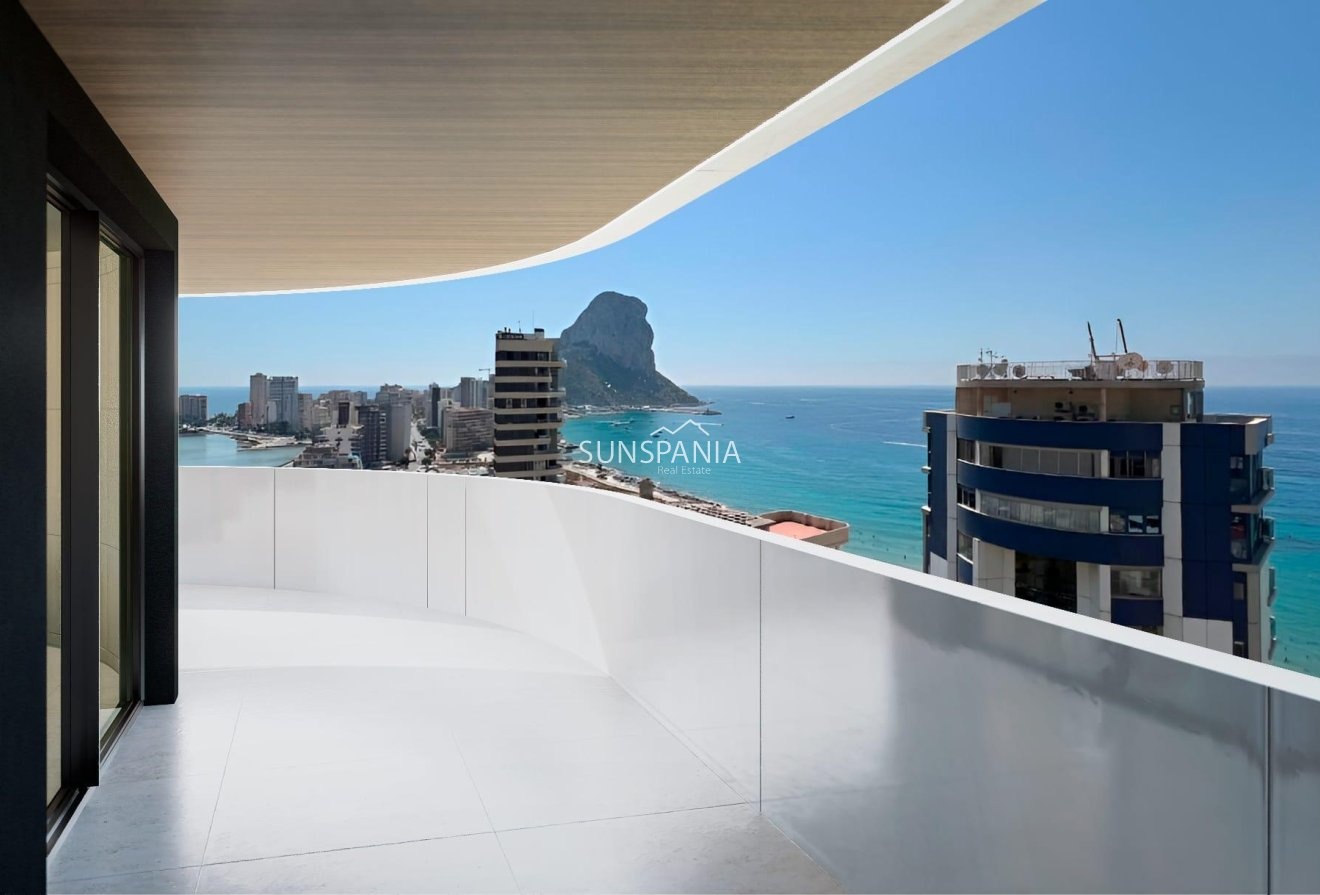 1 - vente appartement vue mer calpe - costa blanca communauté valencienne espagne