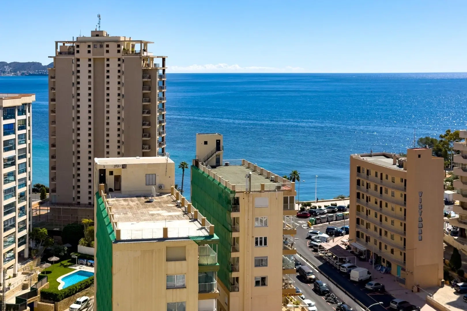 2 - verkoop appartement uitzicht op zee calpe - costa blanca valencian community spanje
