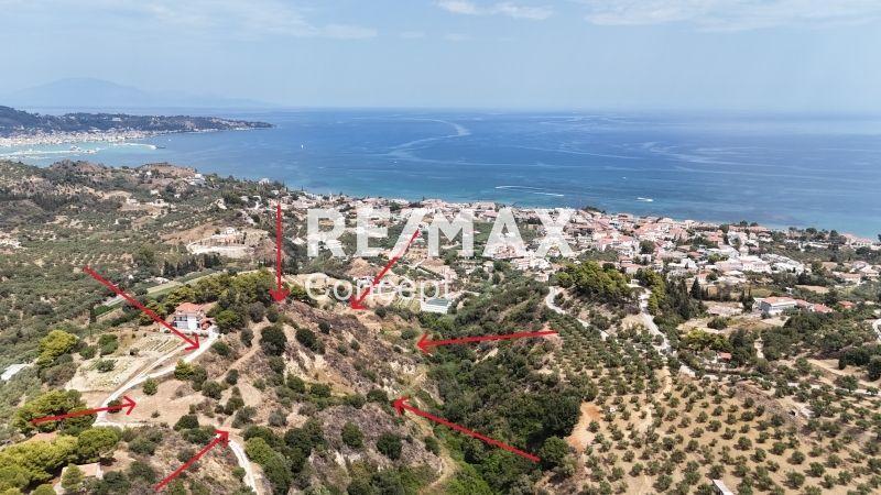 2 - verkoop terrein uitzicht op zee zante ionische eilanden griekenland