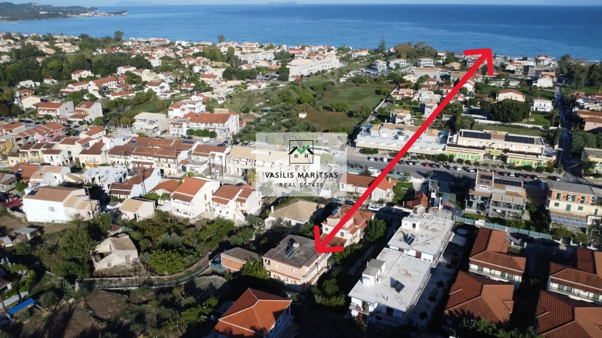 2 - vente immeuble plage à pied corfu îles ioniennes grèce