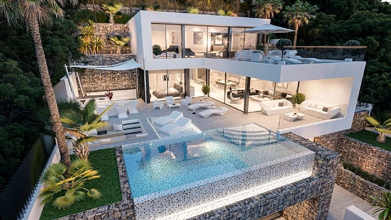 1 - vente villa vue mer calpe - costa blanca communauté valencienne espagne