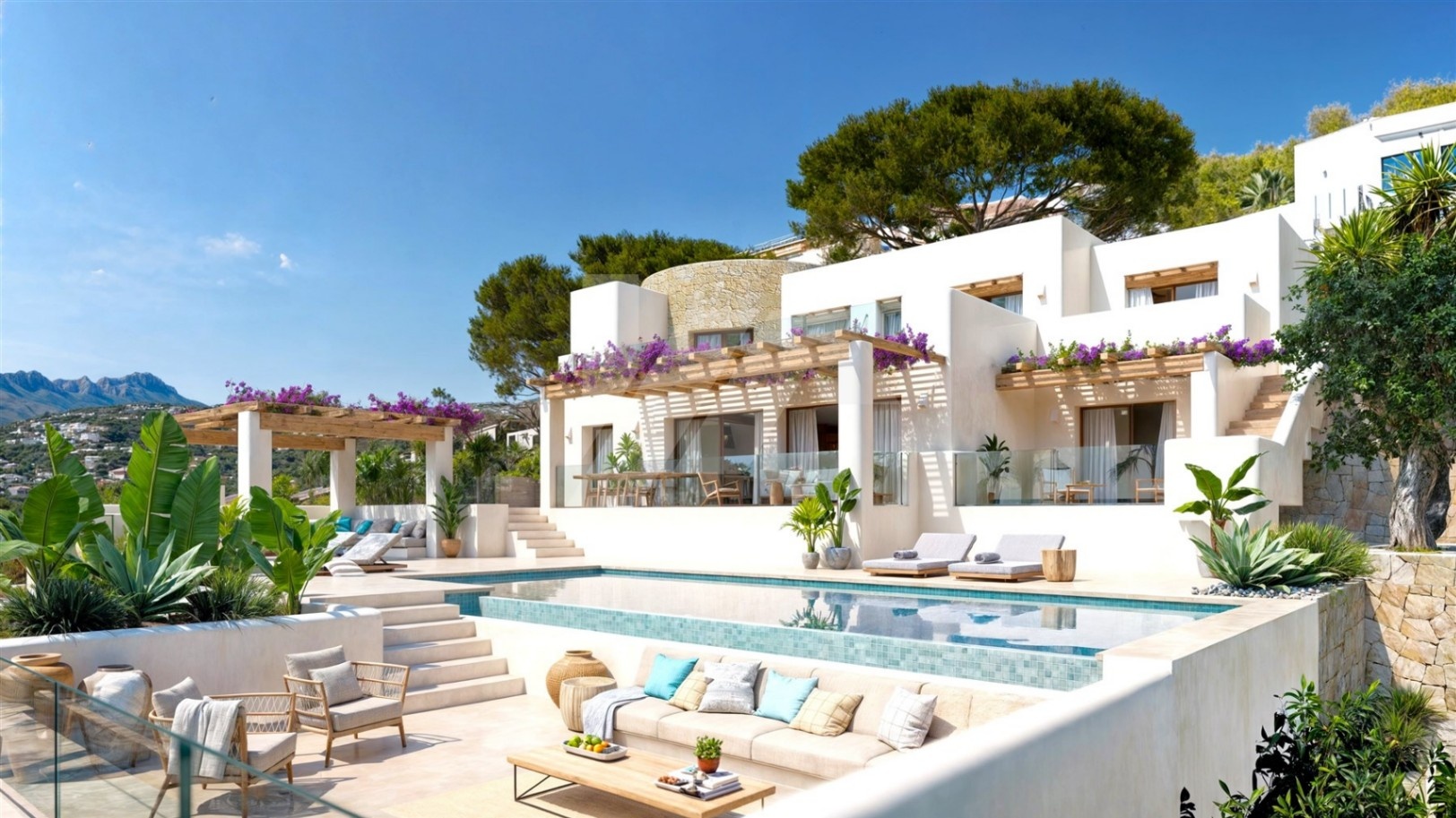 2 - verkoop huis uitzicht op zee moraira - costa blanca valencian community spanje