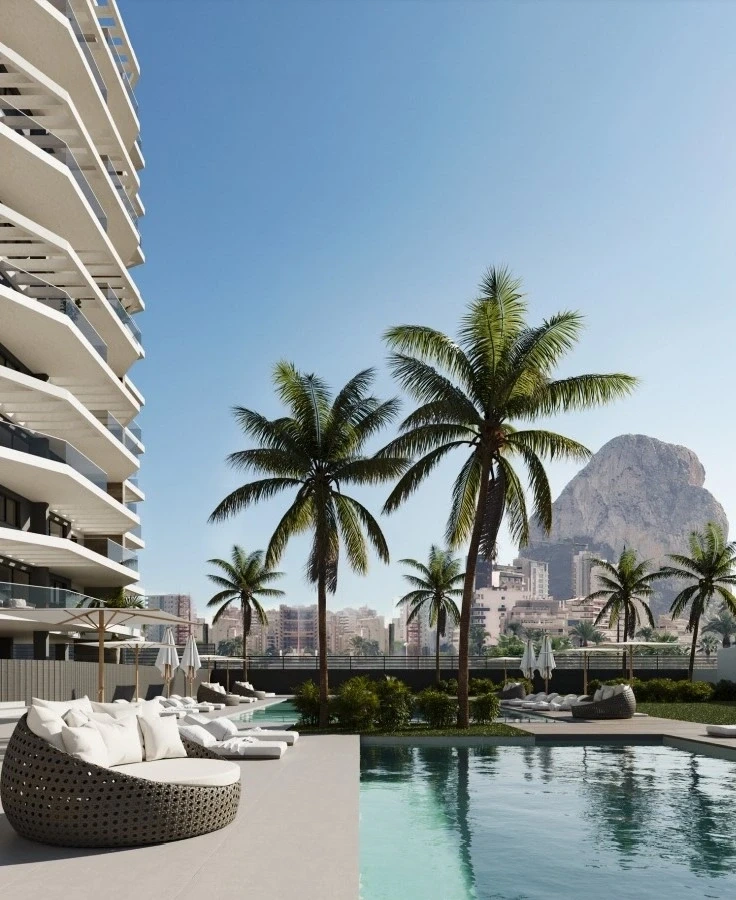 1 - verkauf wohnung meerblick calpe - costa blanca valencia spanien