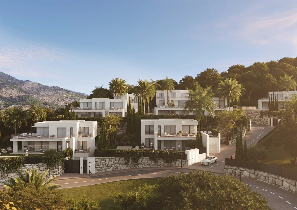 Casa vista al mar con piscina