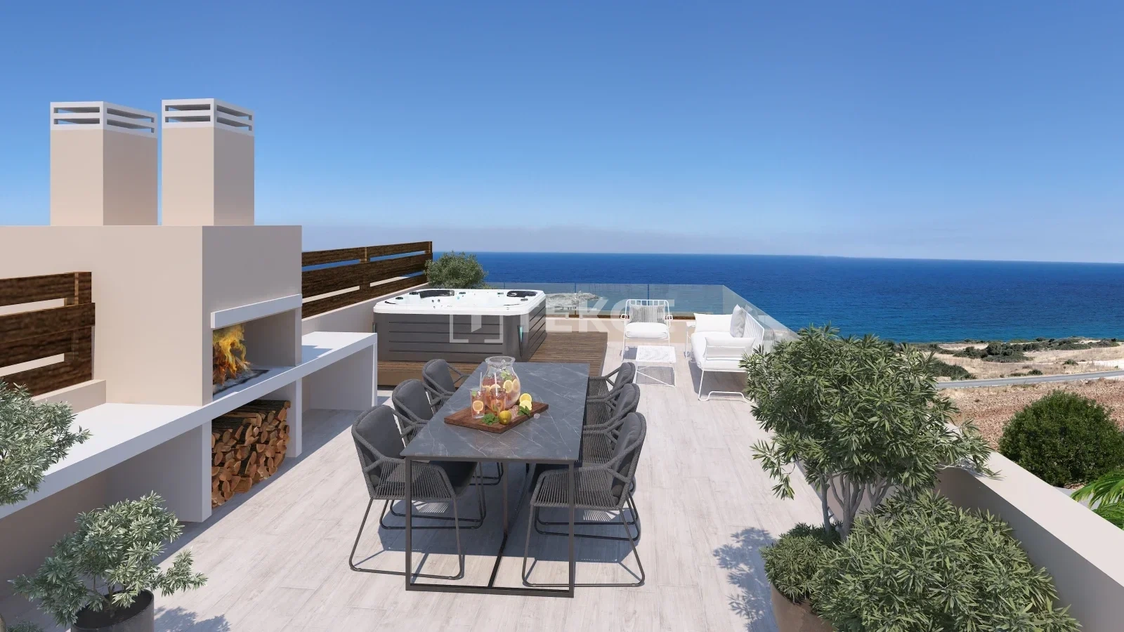 1 - vente appartement vue mer girne kyrenia chypre