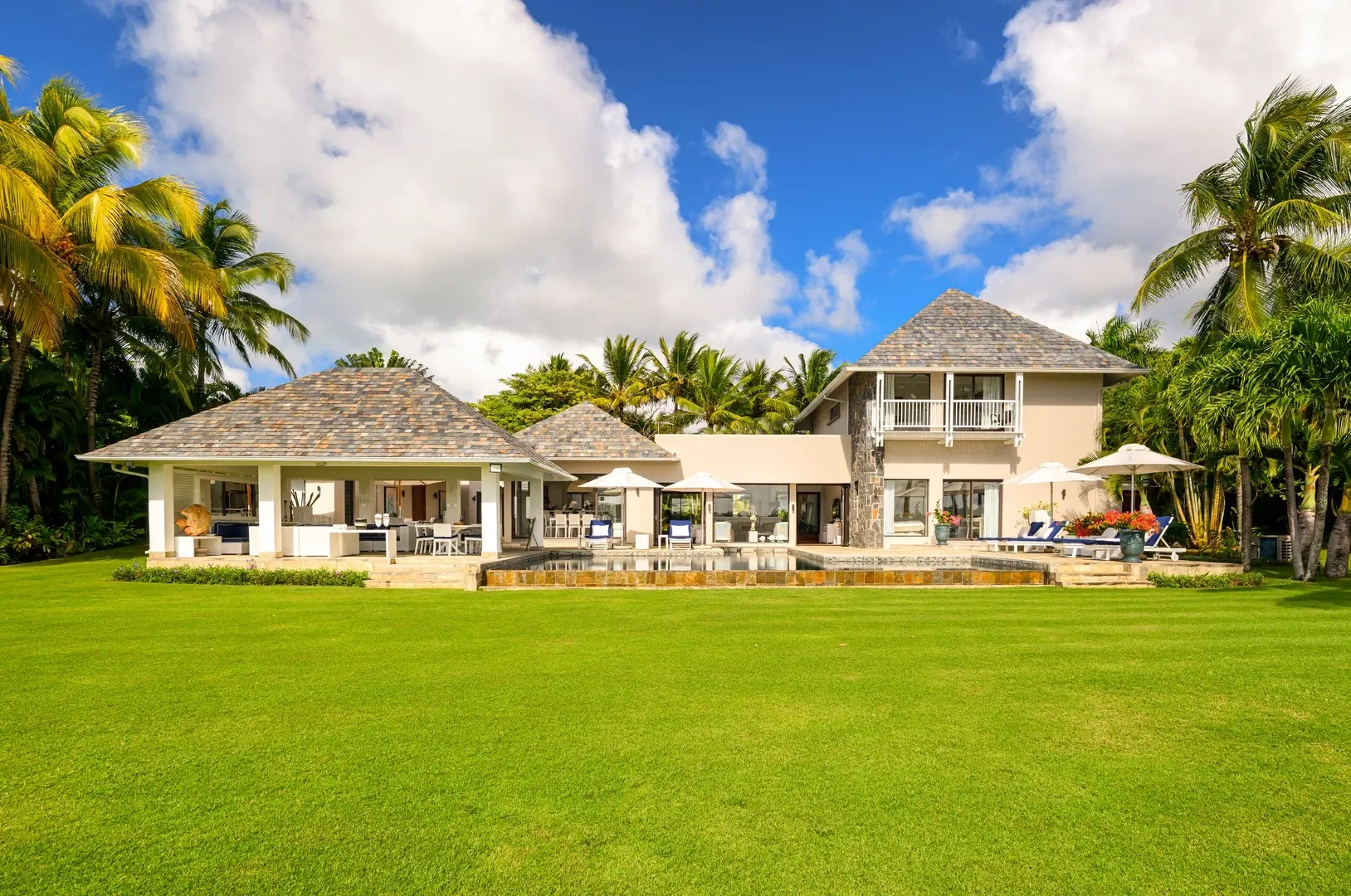 1 - verkauf haus direkt am wasser beau champ flacq mauritius
