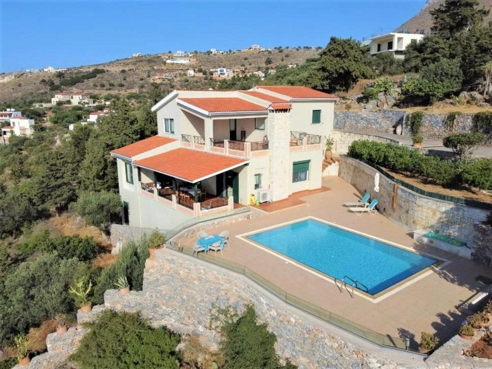 1 - verkoop huis uitzicht op zee kokkino chorio crete griekenland