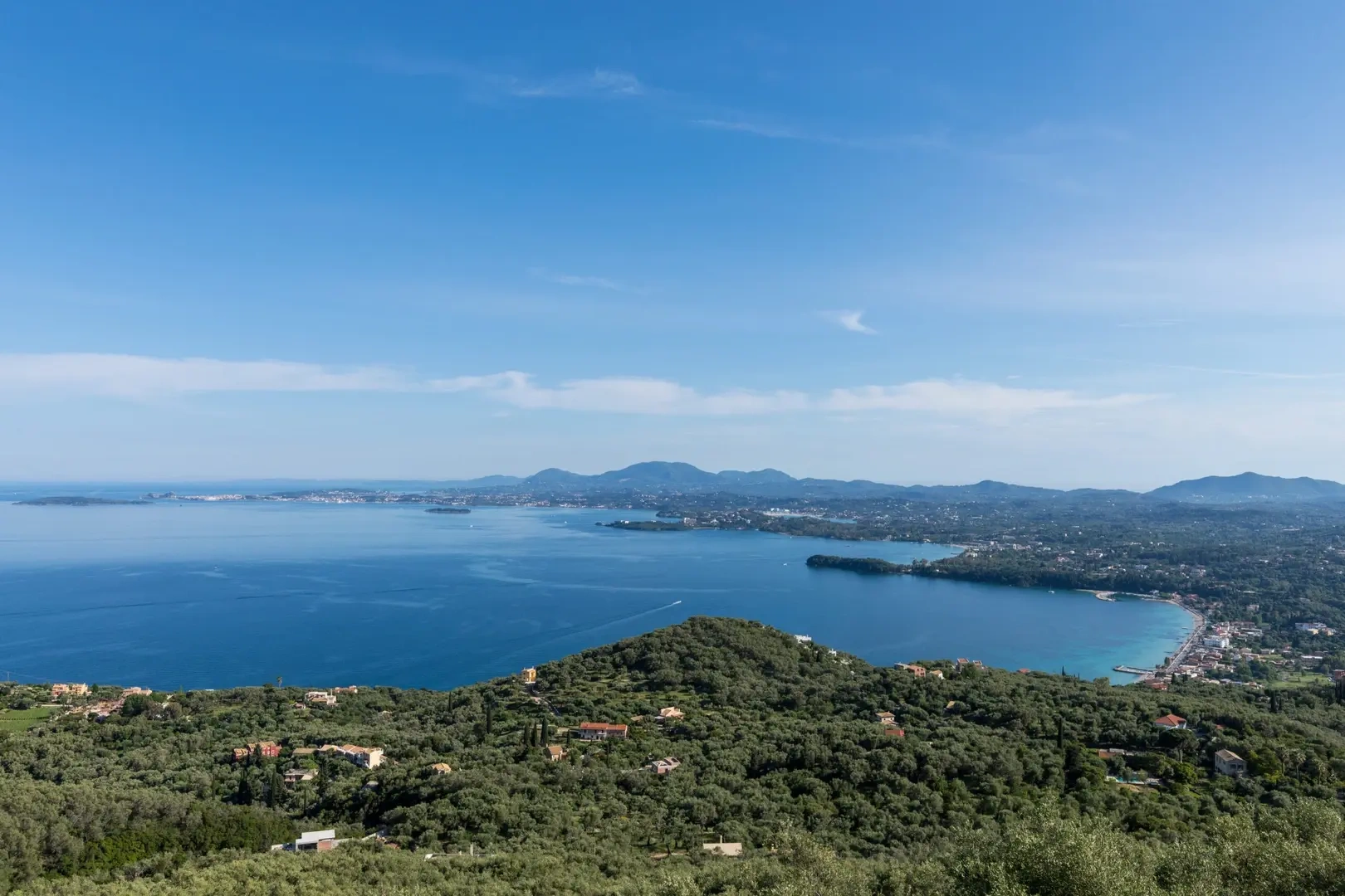 2 - vente maison vue mer spartilas îles ioniennes grèce