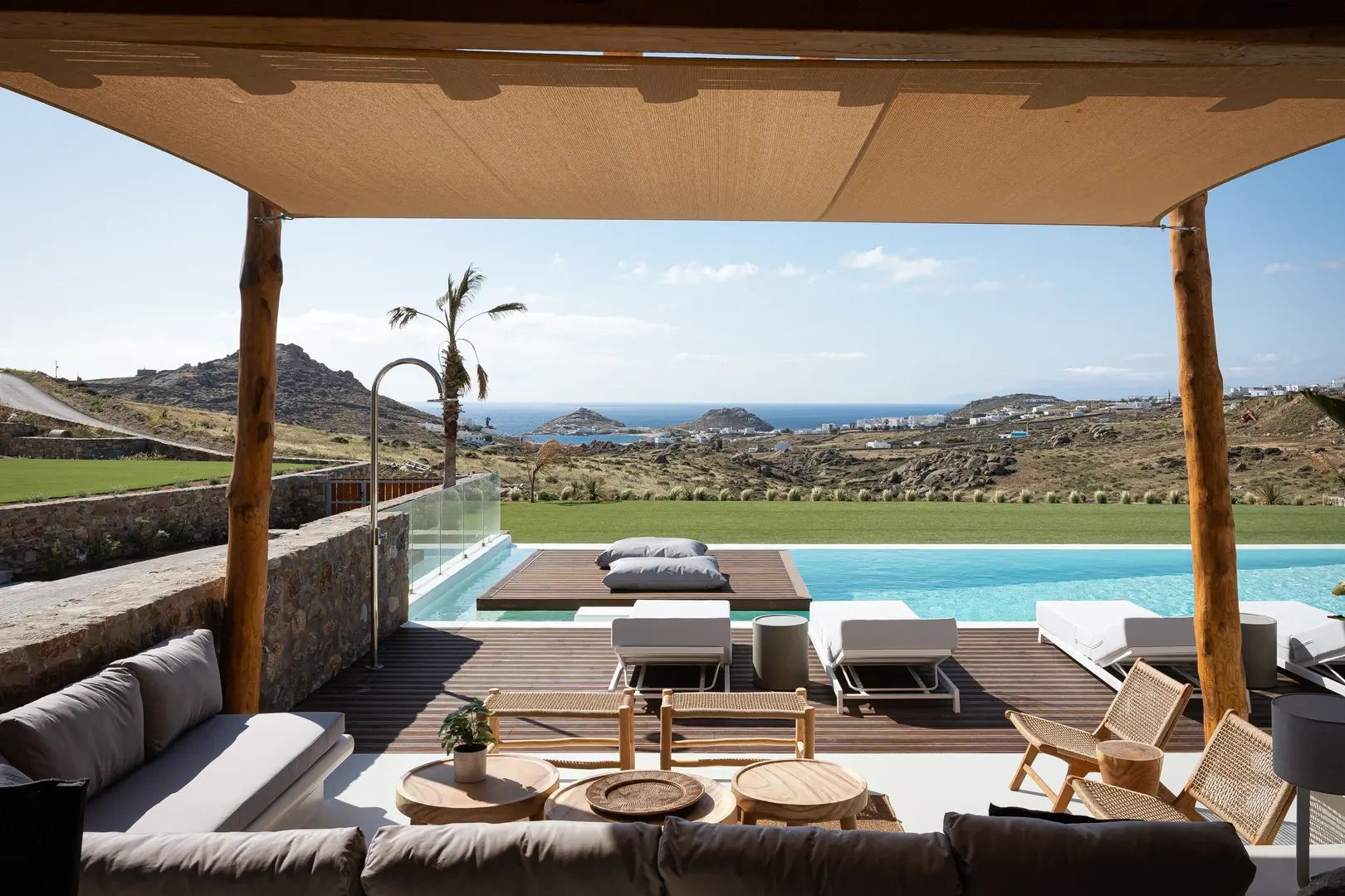 1 - vendita villa vista mare micono - cicladi egeo meridionale grecia