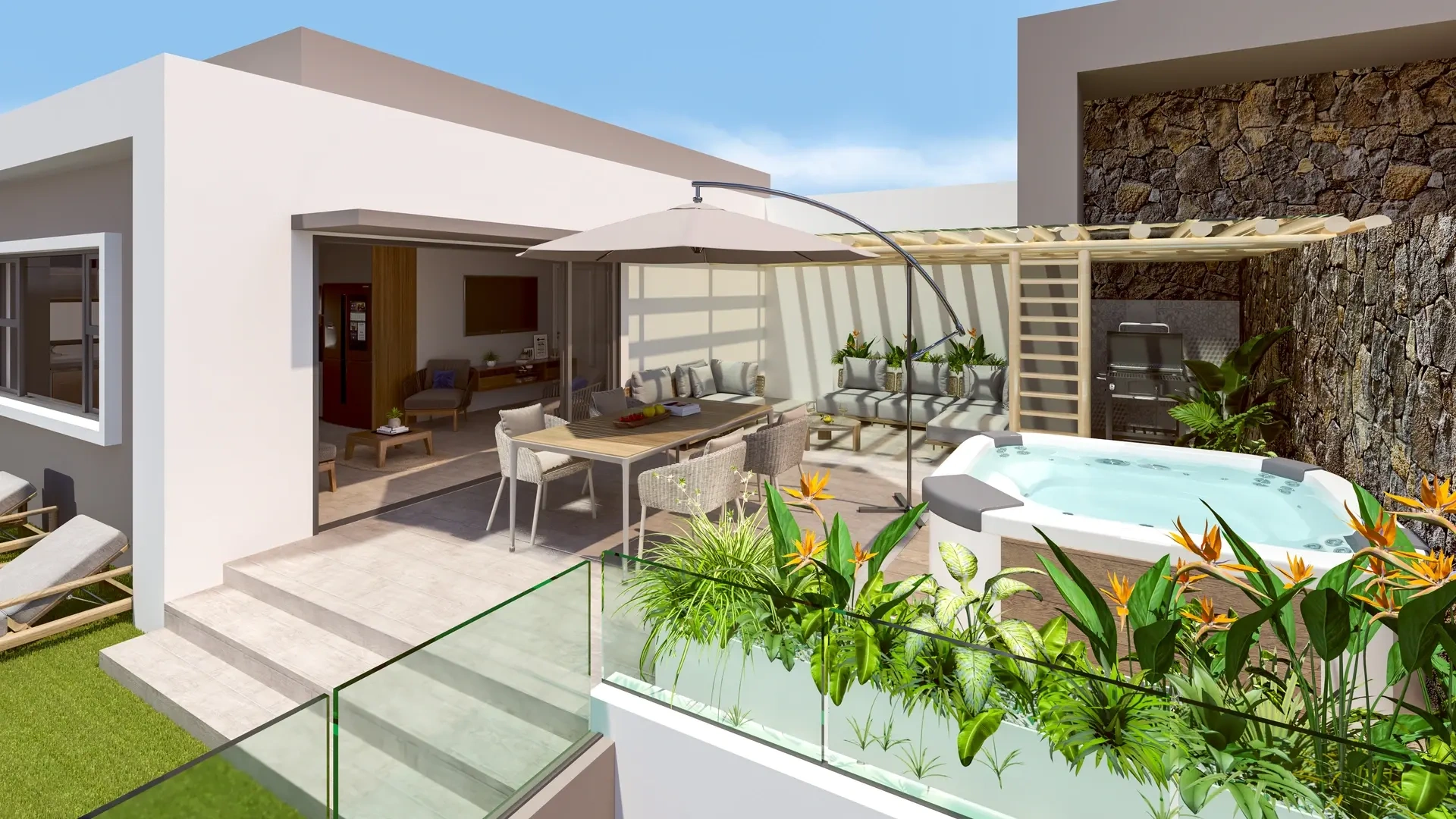 1 - verkauf wohnung tamarin rivière noire mauritius