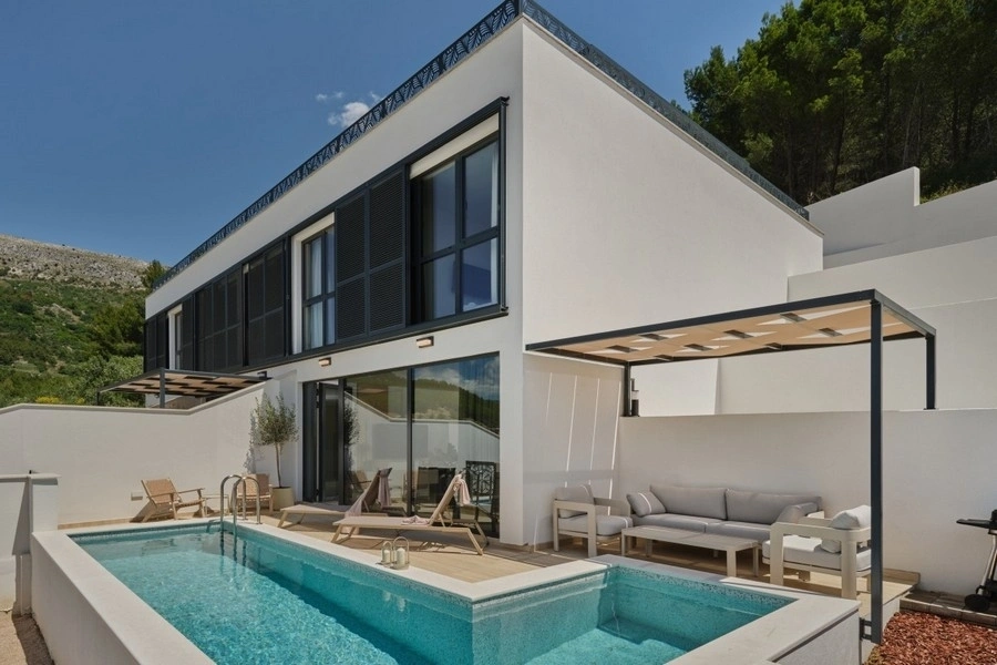 1 - verkoop appartement uitzicht op zee podstrana split-dalmatia kroatië