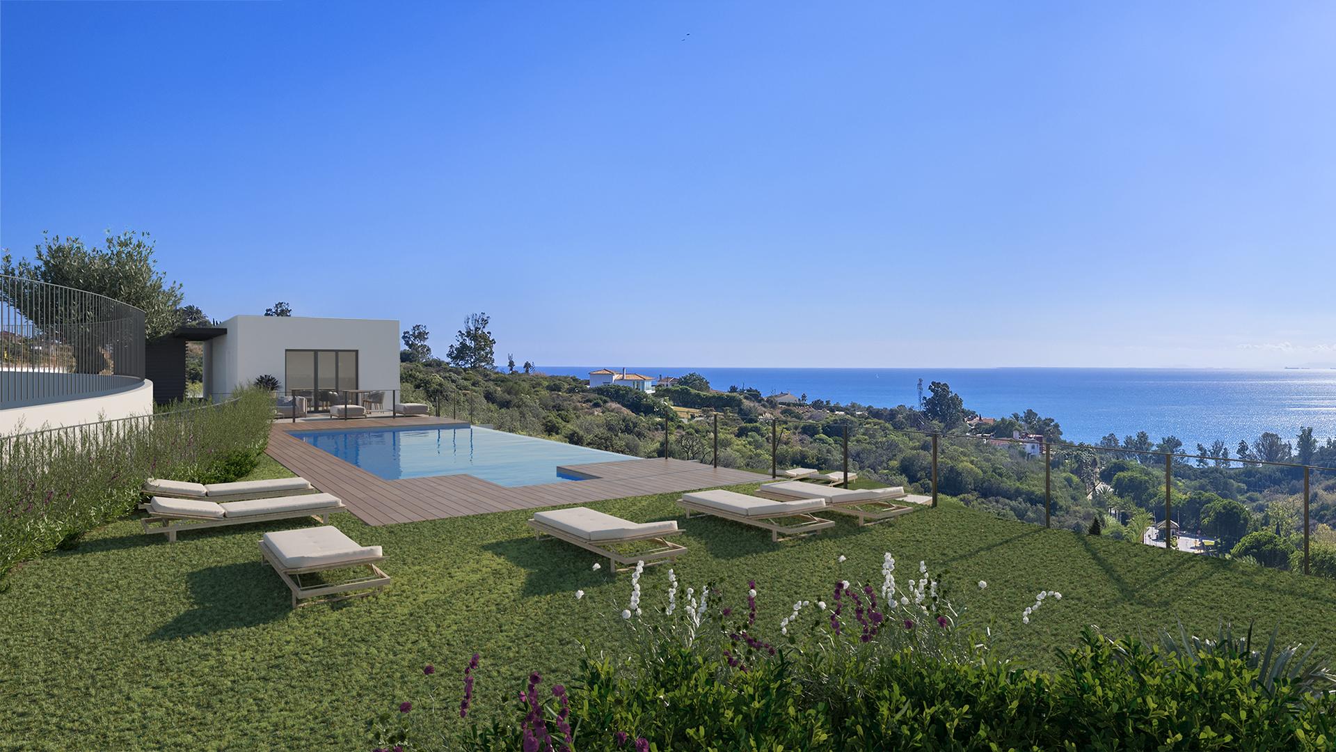 1 - vente maison vue mer manilva andalousie espagne