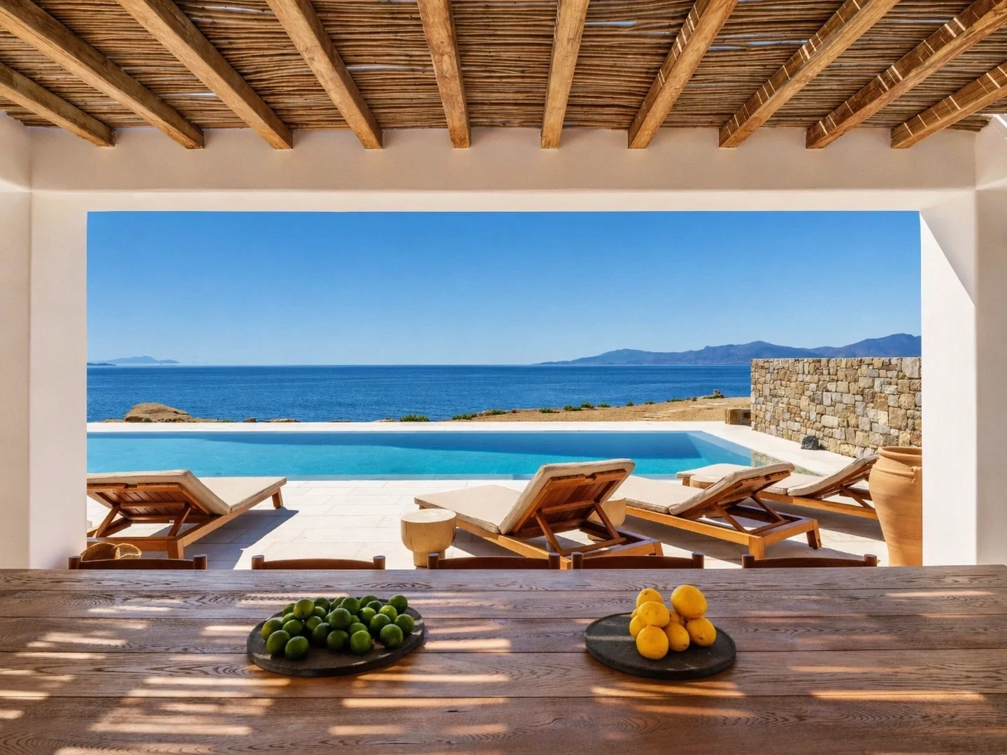 1 - venda casa frente ao mar míconos - cíclades egeu meridional grécia