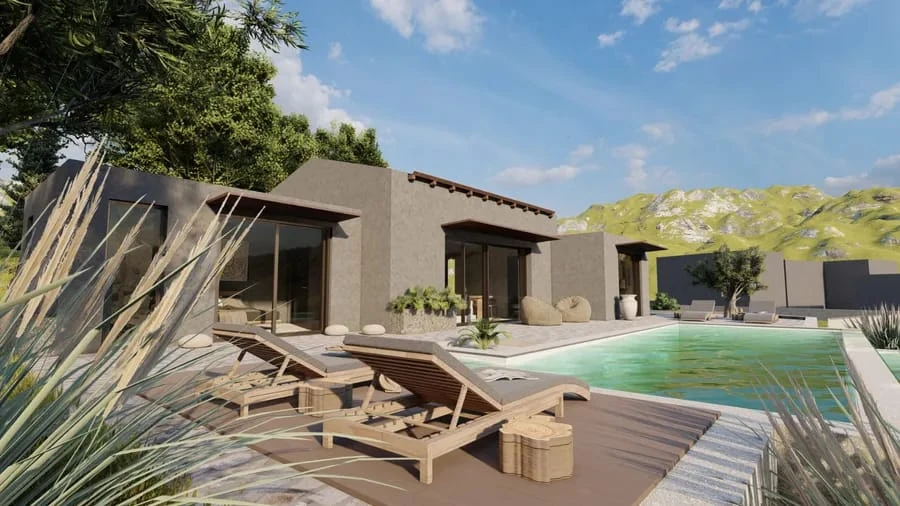 2 - vente maison vue mer lefkada îles ioniennes grèce