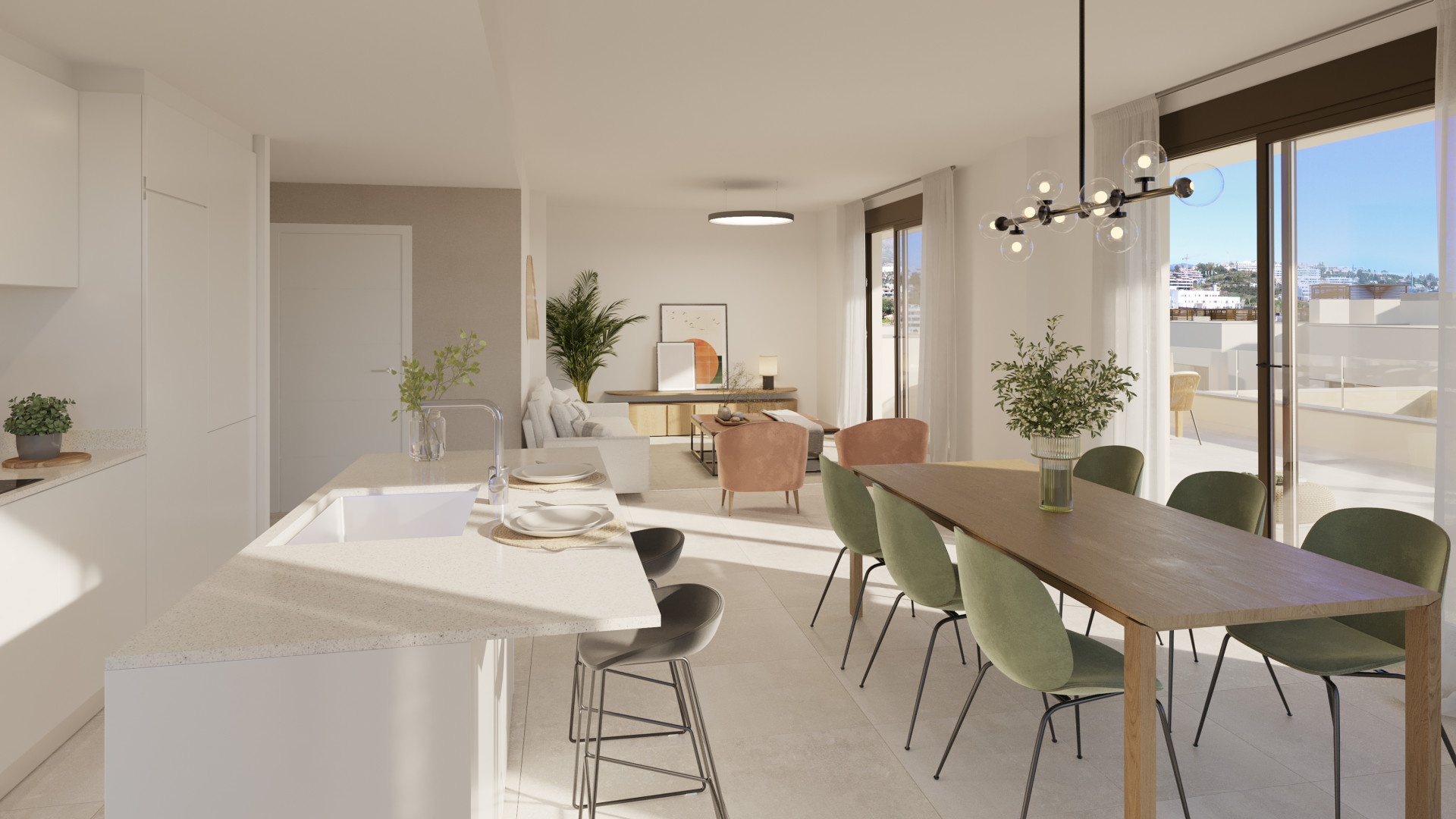 2 - verkauf wohnung meerblick estepona - costa del sol andalusien spanien