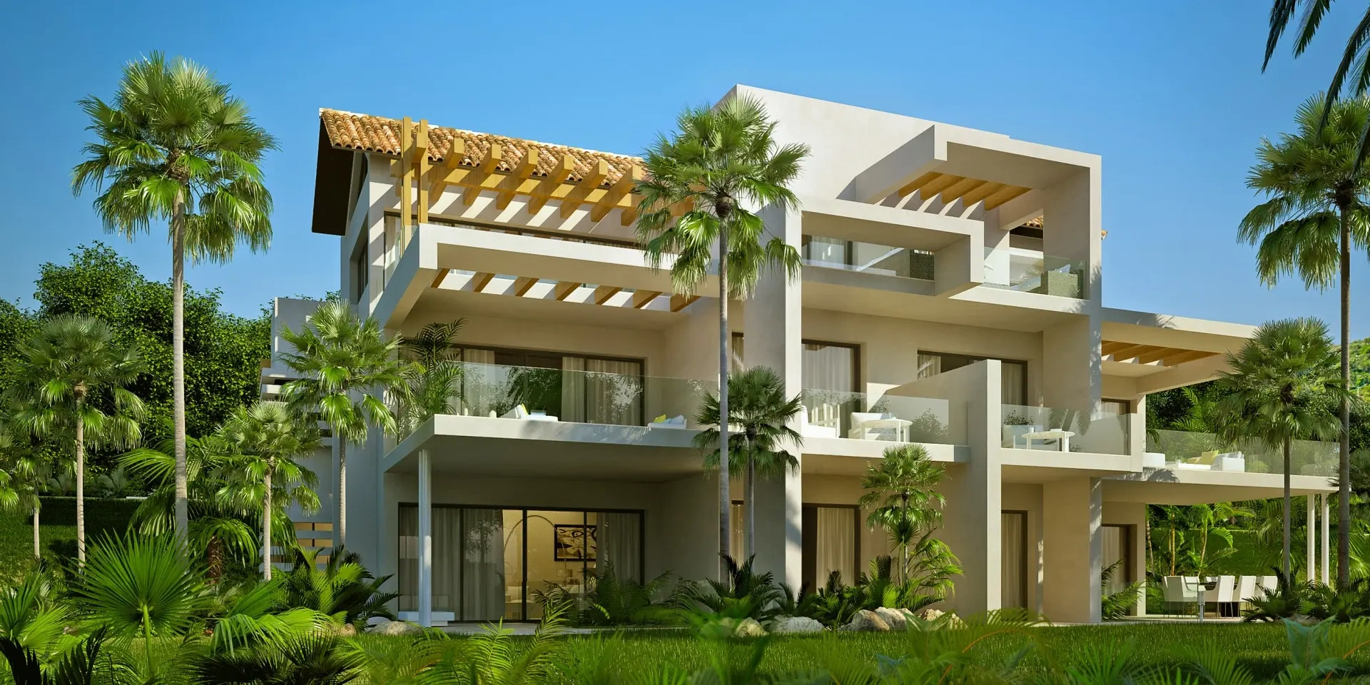 2 - venda apartamento vista de mar benahavis - costa del sol andaluzia espanha