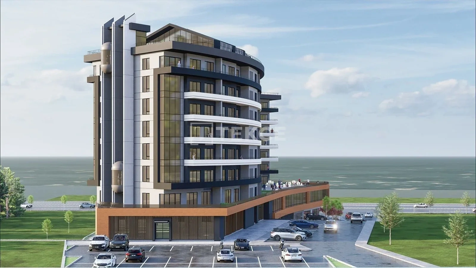 2 - продажа квартира вид моря ortahisar trabzon турция