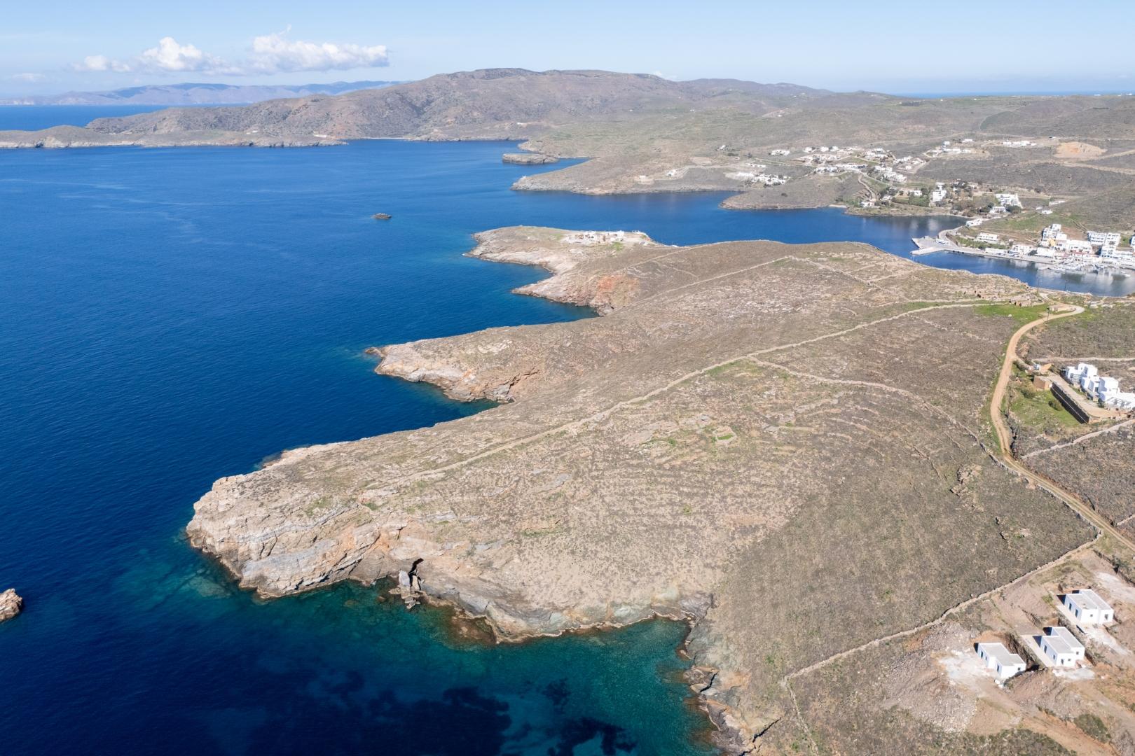 2 - vendita terreno vista mare kythnos - cicladi egeo meridionale grecia