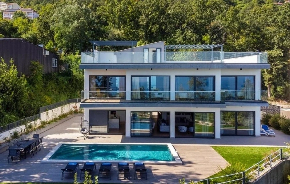 1 - venta casa vista al mar lovran primorje-gorski kotar croacia