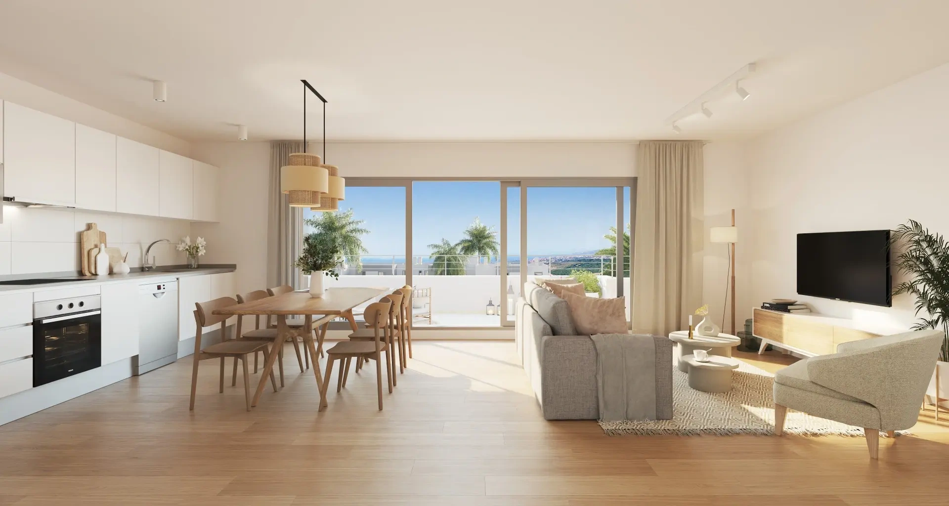 2 - venda apartamento vista de mar estepona - costa del sol andaluzia espanha