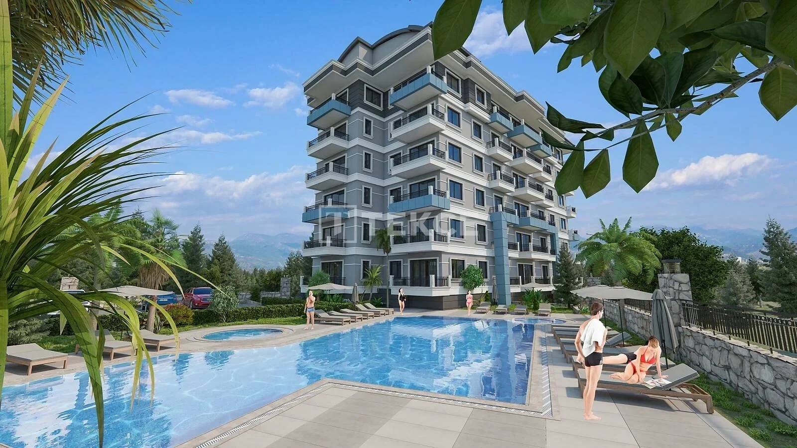 1 - sea view apartment for sale in alanya antalya turkey