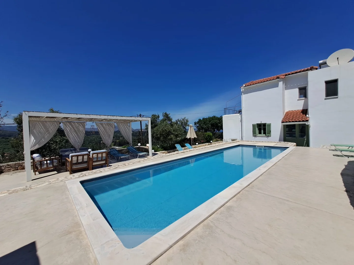 1 - vente maison vue mer gavalochori crète grèce