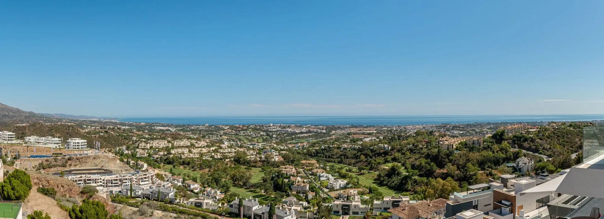 2 - verkoop appartement uitzicht op zee benahavis - costa del sol andalusië spanje