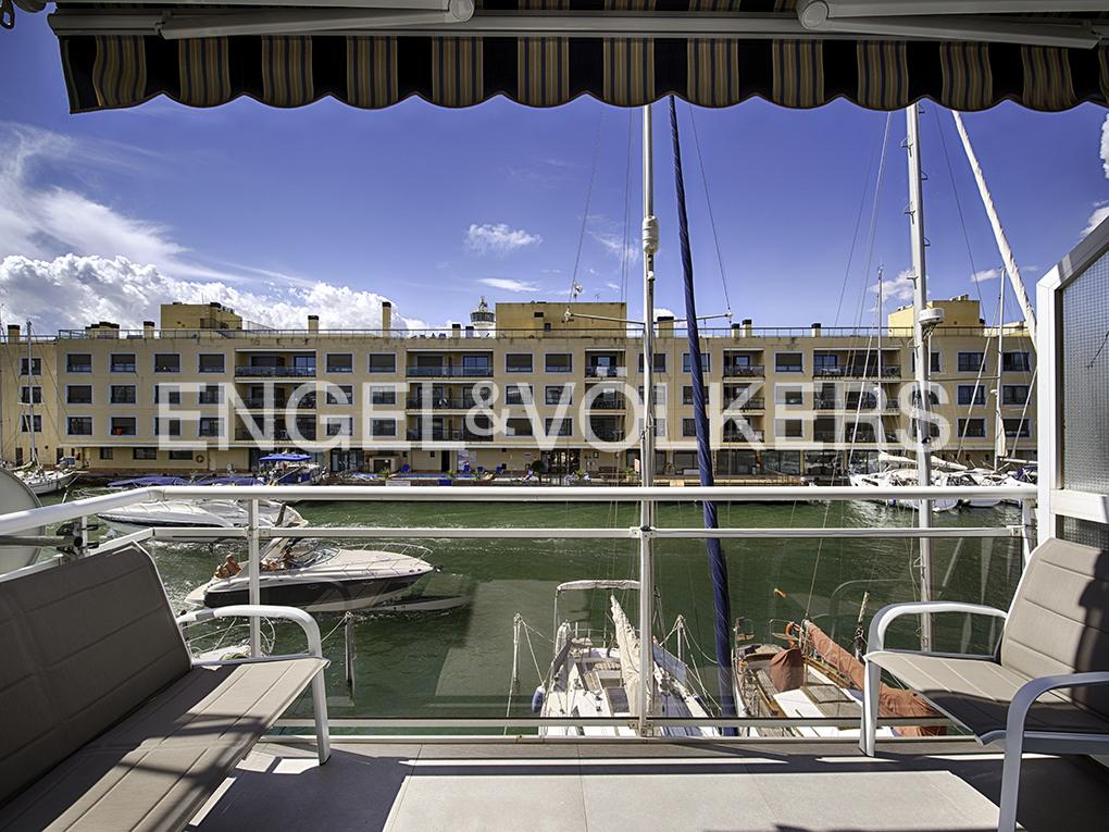 1 - продажа квартира вид моря empuriabrava - costa brava каталония испания