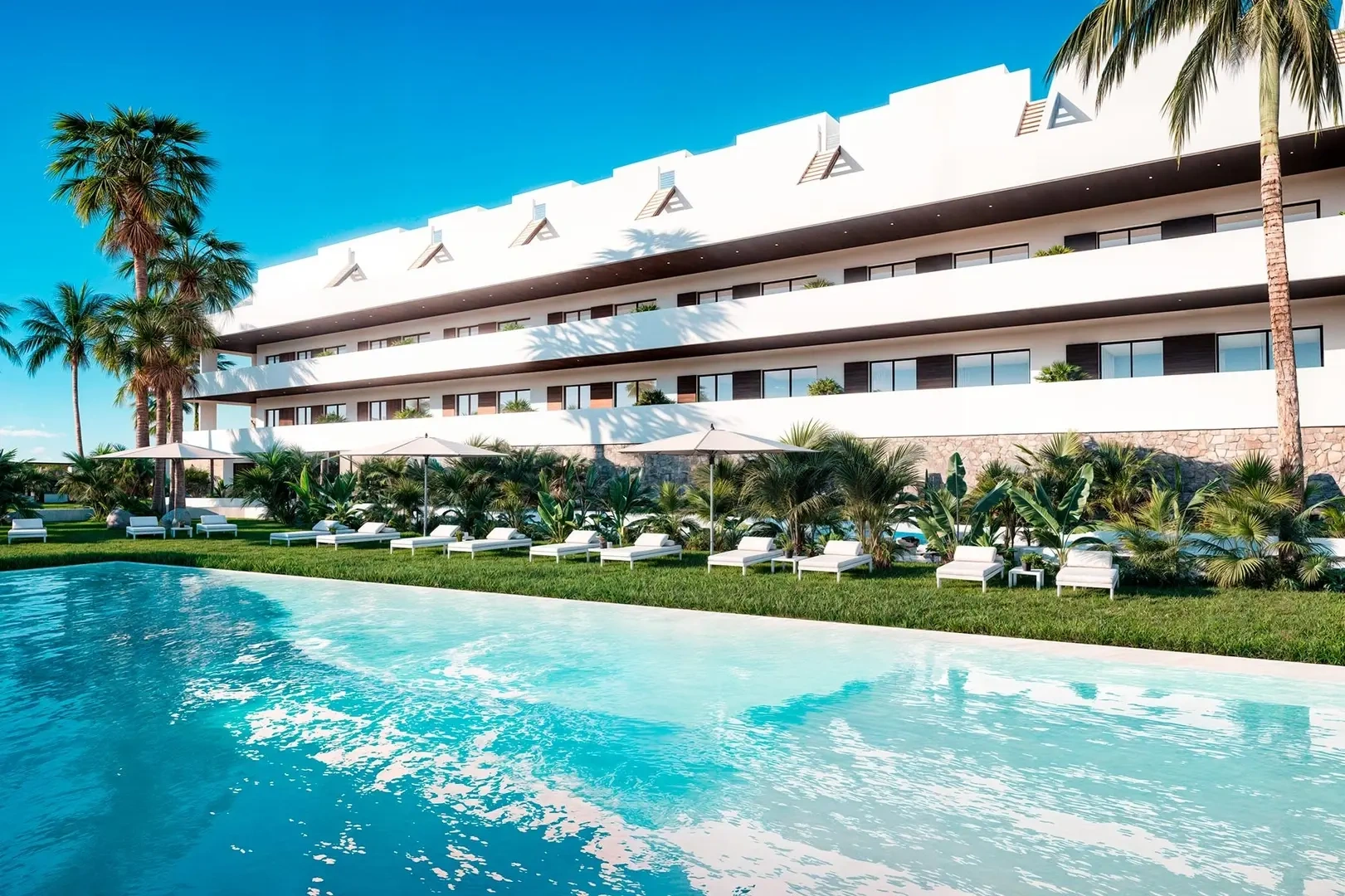 Wohnung meerblick mit Pool