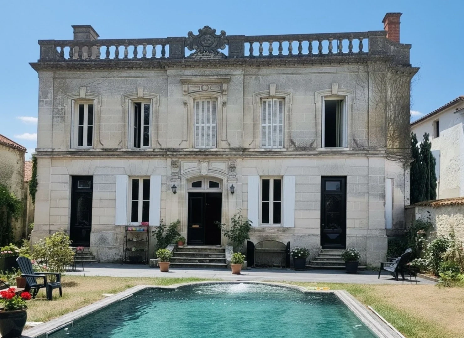 Casa con piscina