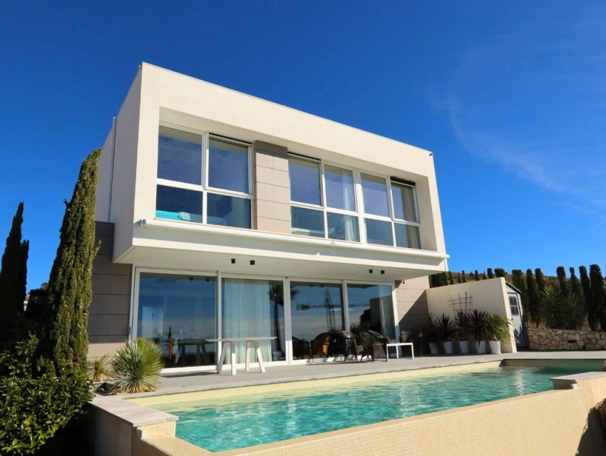 2 - venda villa vista de mar finestrat - costa blanca comunidade valenciana espanha