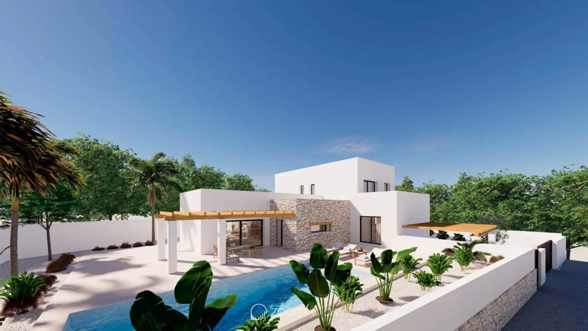 1 - venta villa a pie de playa moraira - costa blanca comunidad valenciana españa
