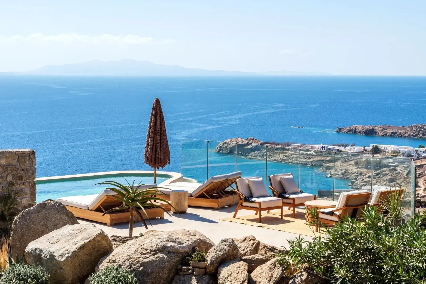 1 - sea view villa for sale in mykonos - cyclades south aegean greece