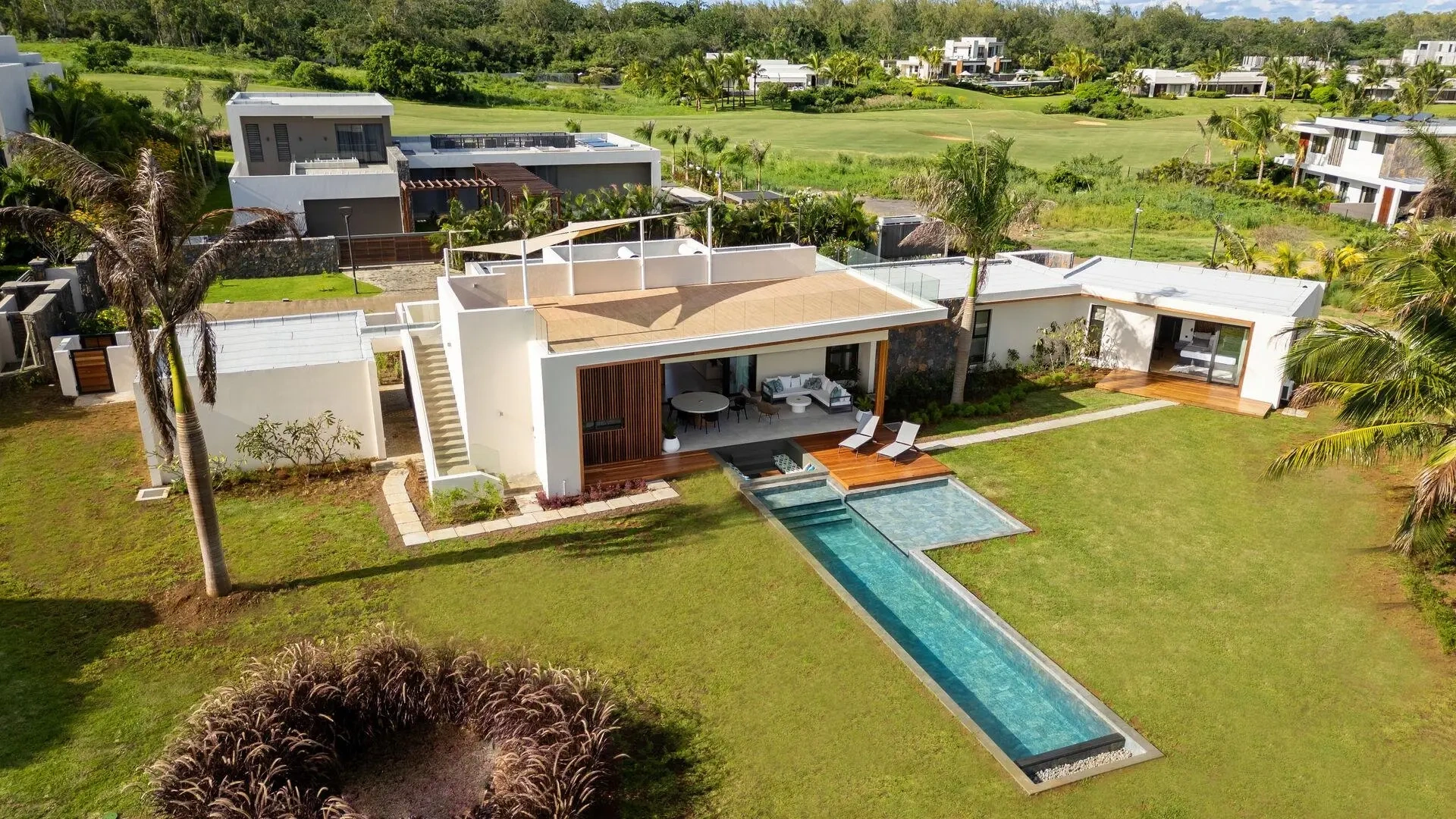 1 - vente villa plage à pied beau champ flacq île maurice