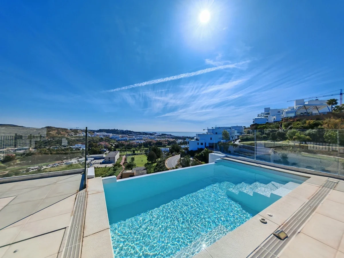 1 - продажа квартира вид моря la cala de mijas андалусия испания