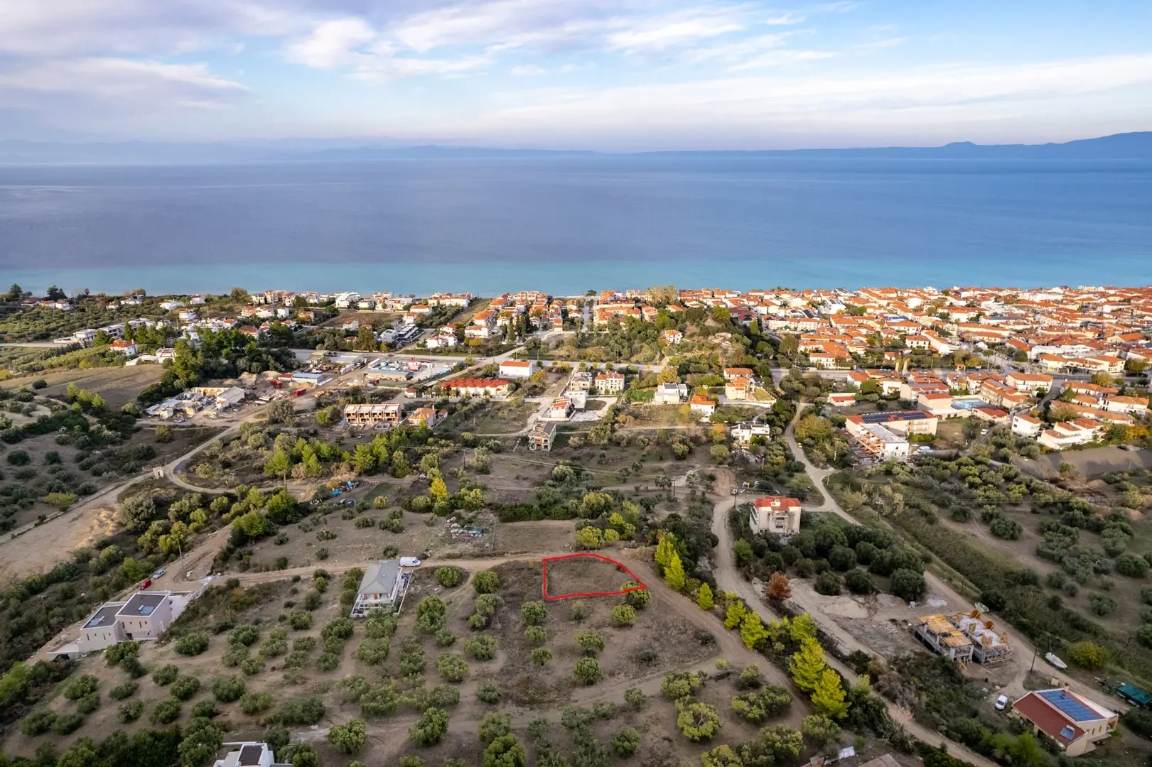 1 - plot of land for sale in polychrono central macedonia greece