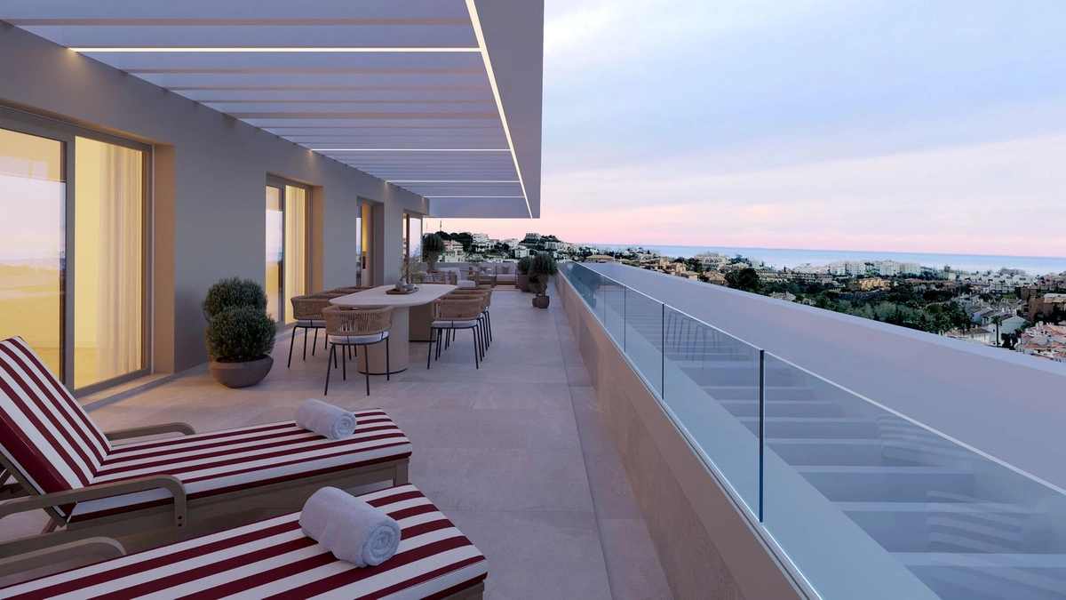 2 - sea view apartment for sale in mijas andalusia spain