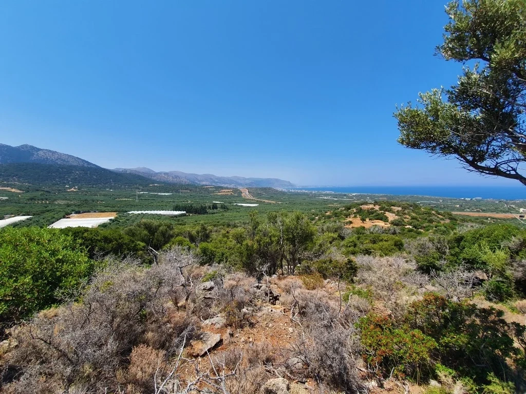 2 - venta terreno vista al mar pírgos creta grecia